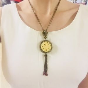 Antique butterfly necklace